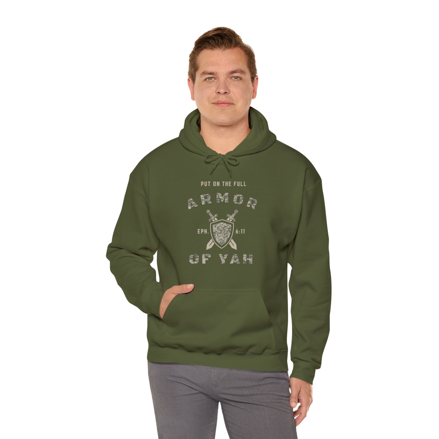 FEAR YAH | Yahuwah Hoodie Pullover Unisex Heavy Blend™ Hooded Sweatshirt