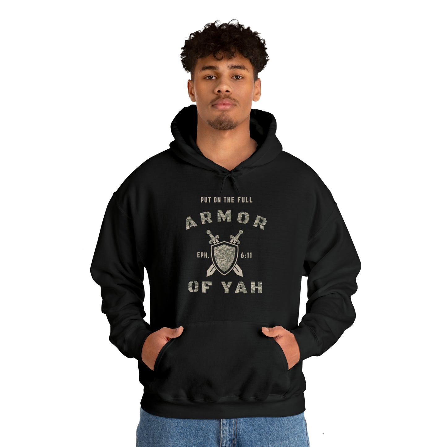 FEAR YAH | Yahuwah Hoodie Pullover Unisex Heavy Blend™ Hooded Sweatshirt