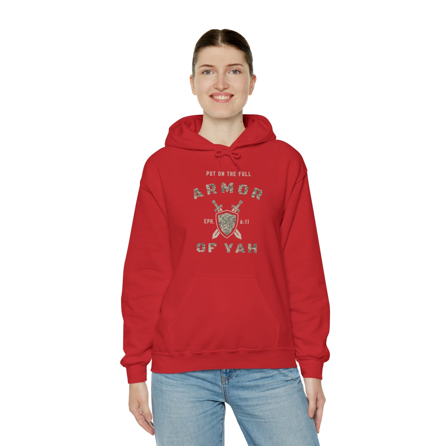 FEAR YAH | Yahuwah Hoodie Pullover Unisex Heavy Blend™ Hooded Sweatshirt
