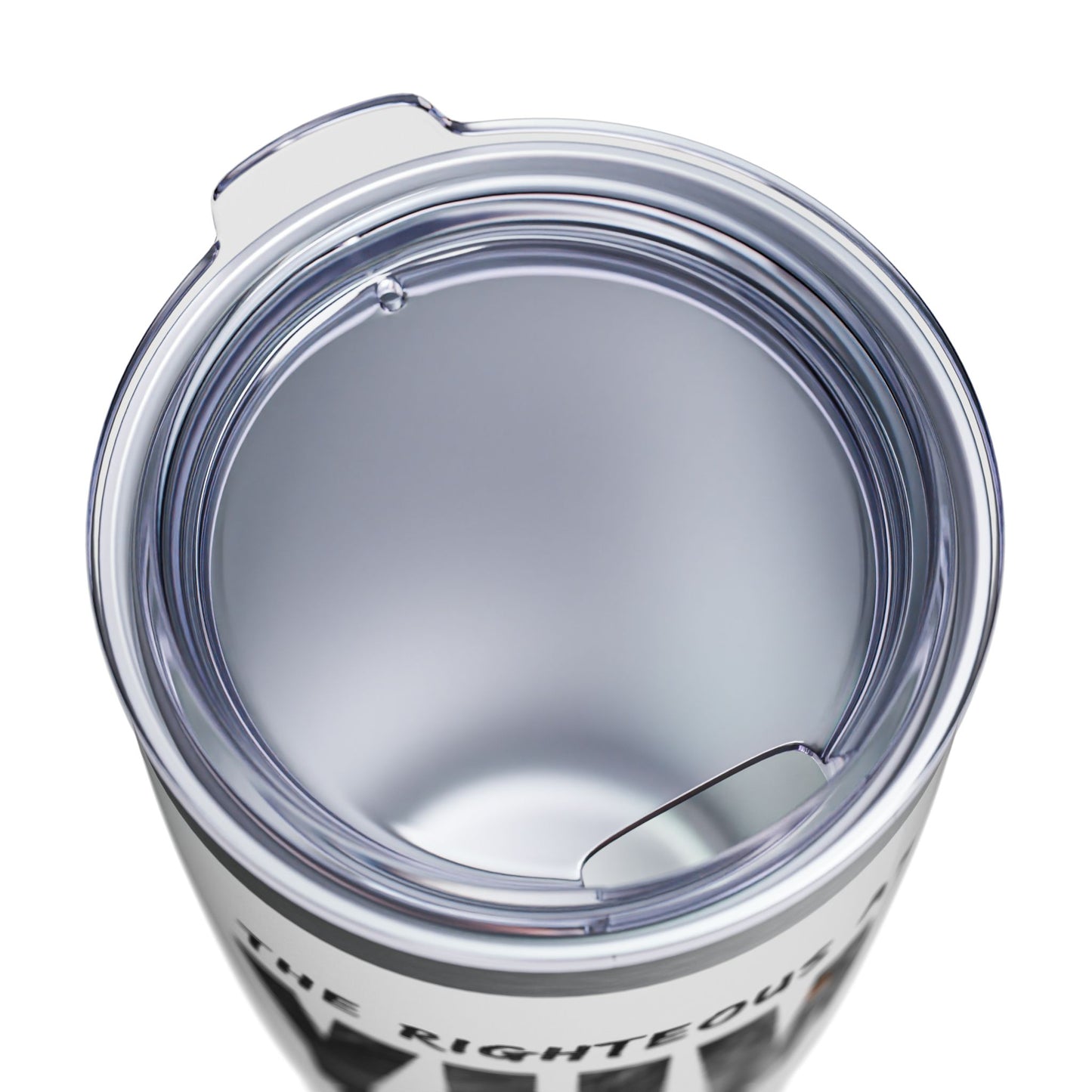 Inspirational 20oz Ringneck Tumbler - 'The Righteous Are Bold as a Lion - Proverbs 28:1'