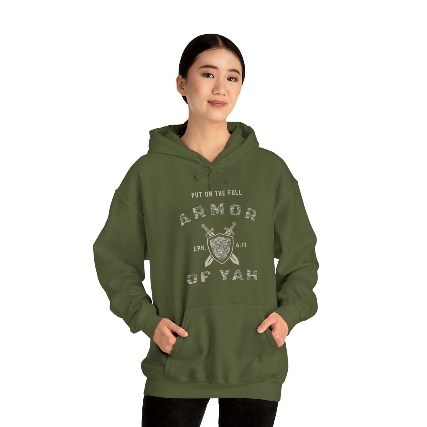 FEAR YAH | Yahuwah Hoodie Pullover Unisex Heavy Blend™ Hooded Sweatshirt