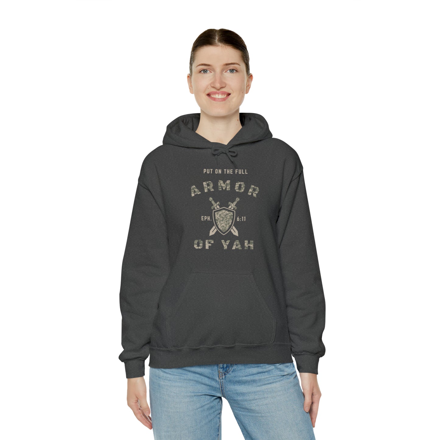FEAR YAH | Yahuwah Hoodie Pullover Unisex Heavy Blend™ Hooded Sweatshirt