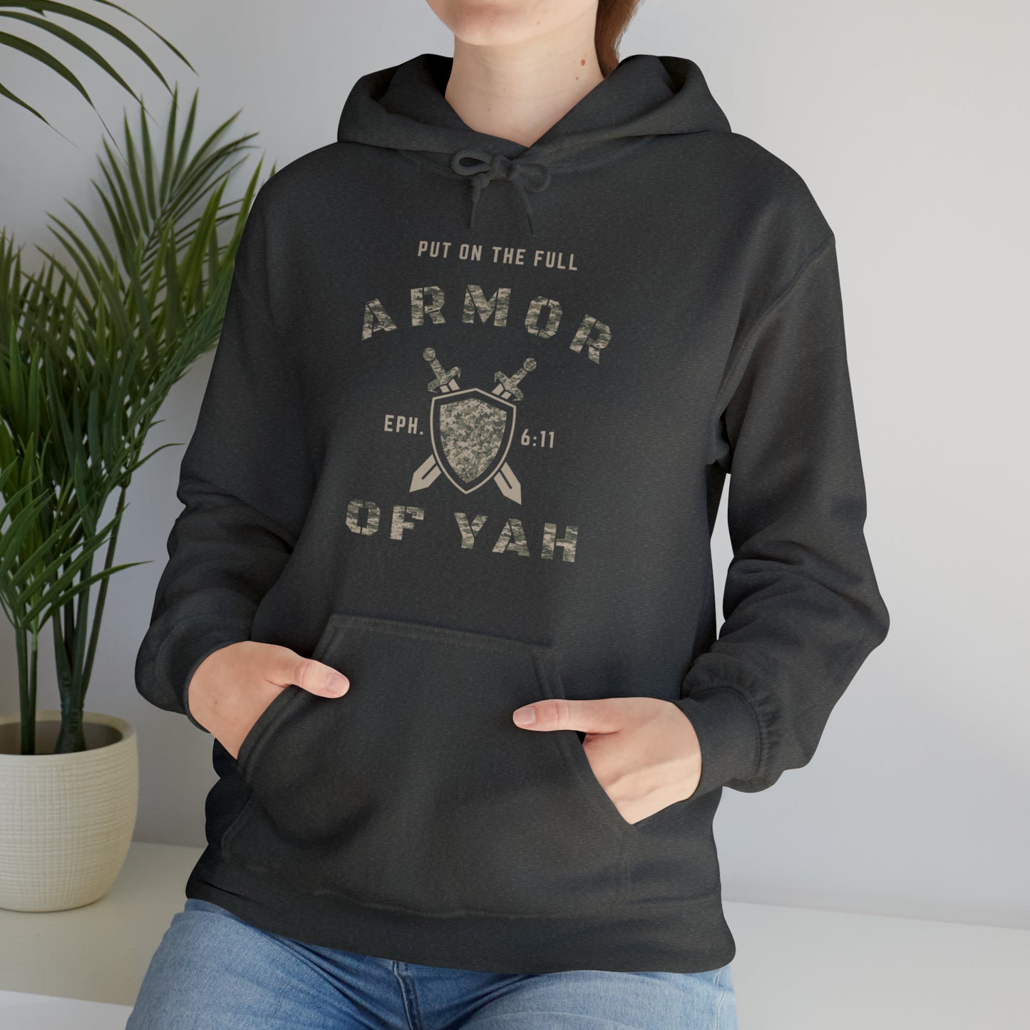 FEAR YAH | Yahuwah Hoodie Pullover Unisex Heavy Blend™ Hooded Sweatshirt