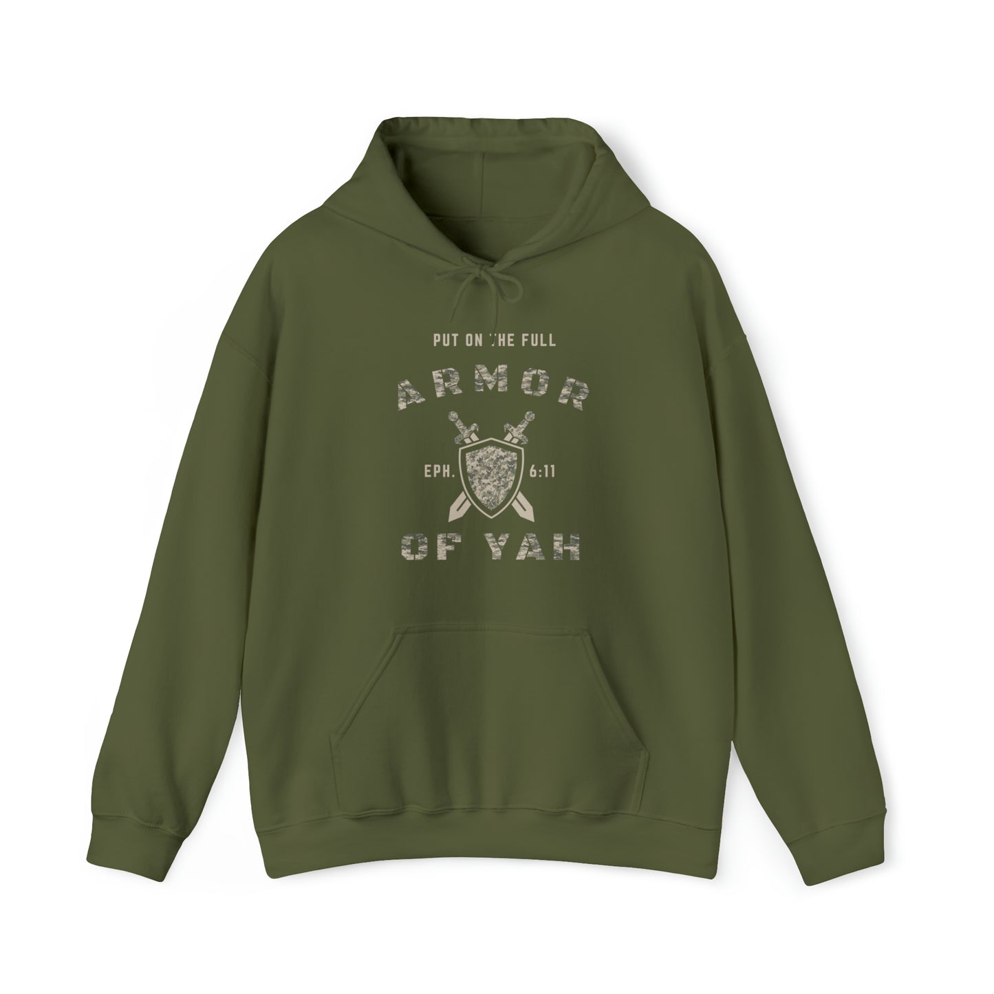FEAR YAH | Yahuwah Hoodie Pullover Unisex Heavy Blend™ Hooded Sweatshirt