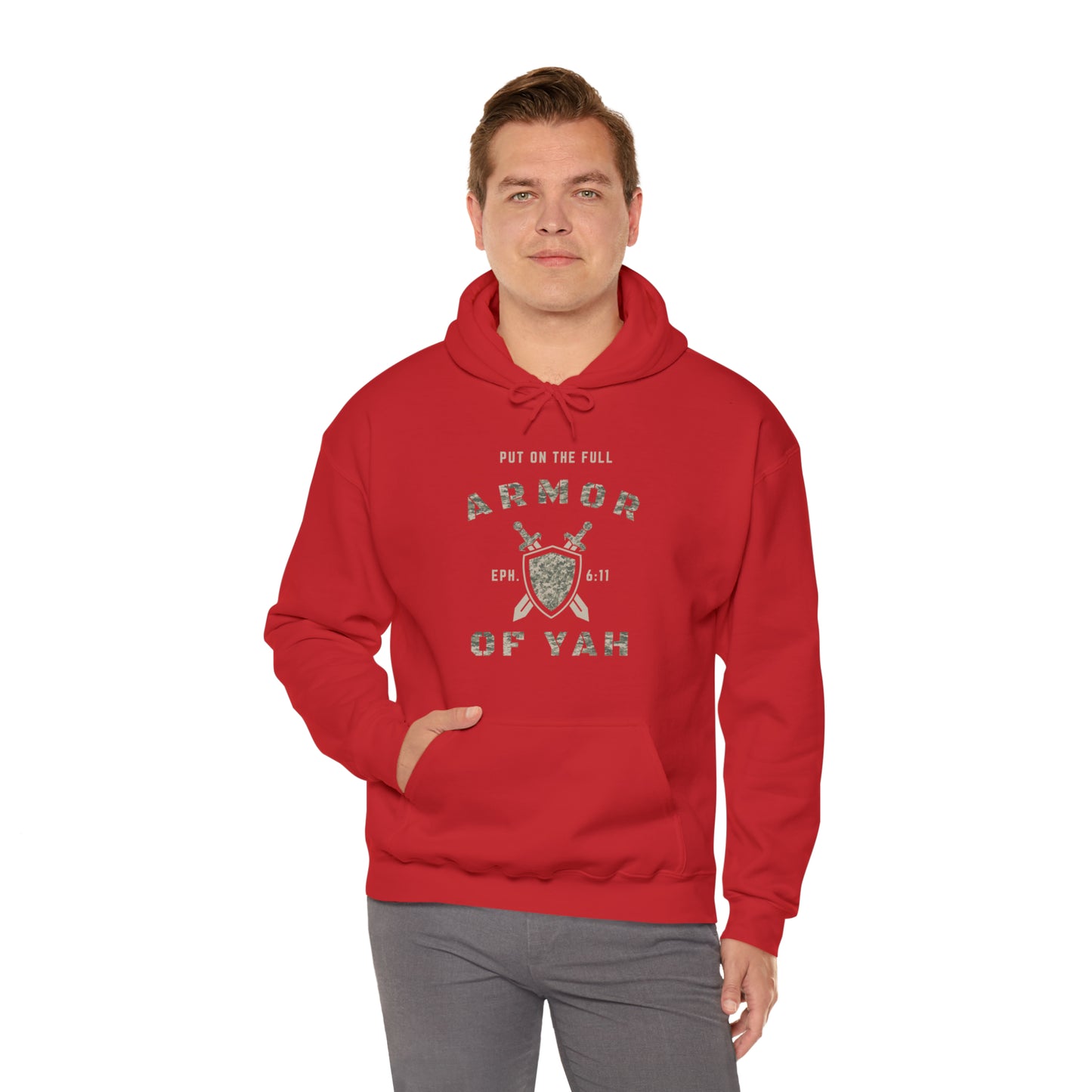 FEAR YAH | Yahuwah Hoodie Pullover Unisex Heavy Blend™ Hooded Sweatshirt
