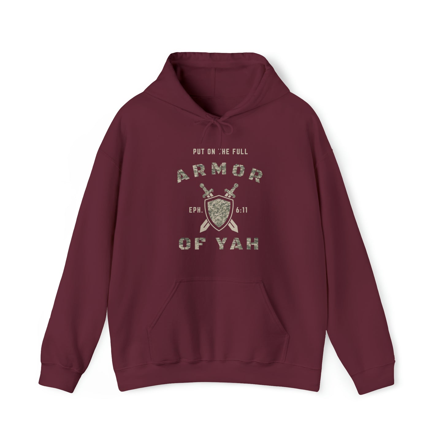 FEAR YAH | Yahuwah Hoodie Pullover Unisex Heavy Blend™ Hooded Sweatshirt