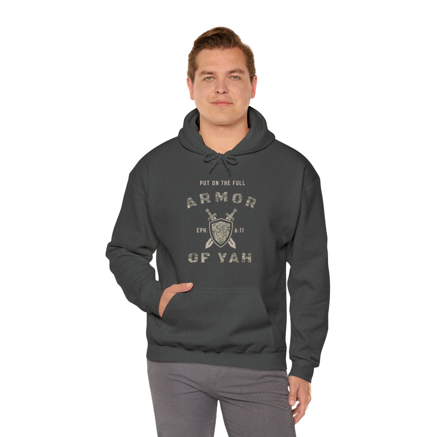 FEAR YAH | Yahuwah Hoodie Pullover Unisex Heavy Blend™ Hooded Sweatshirt