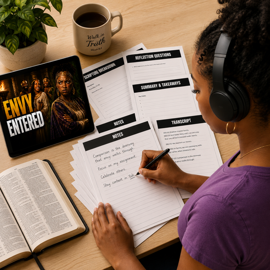 When Emotions Rule pt. 4 | When Envy & Jealousy Enter the Room Bible Study Guide | Break the Cycle of Comparison