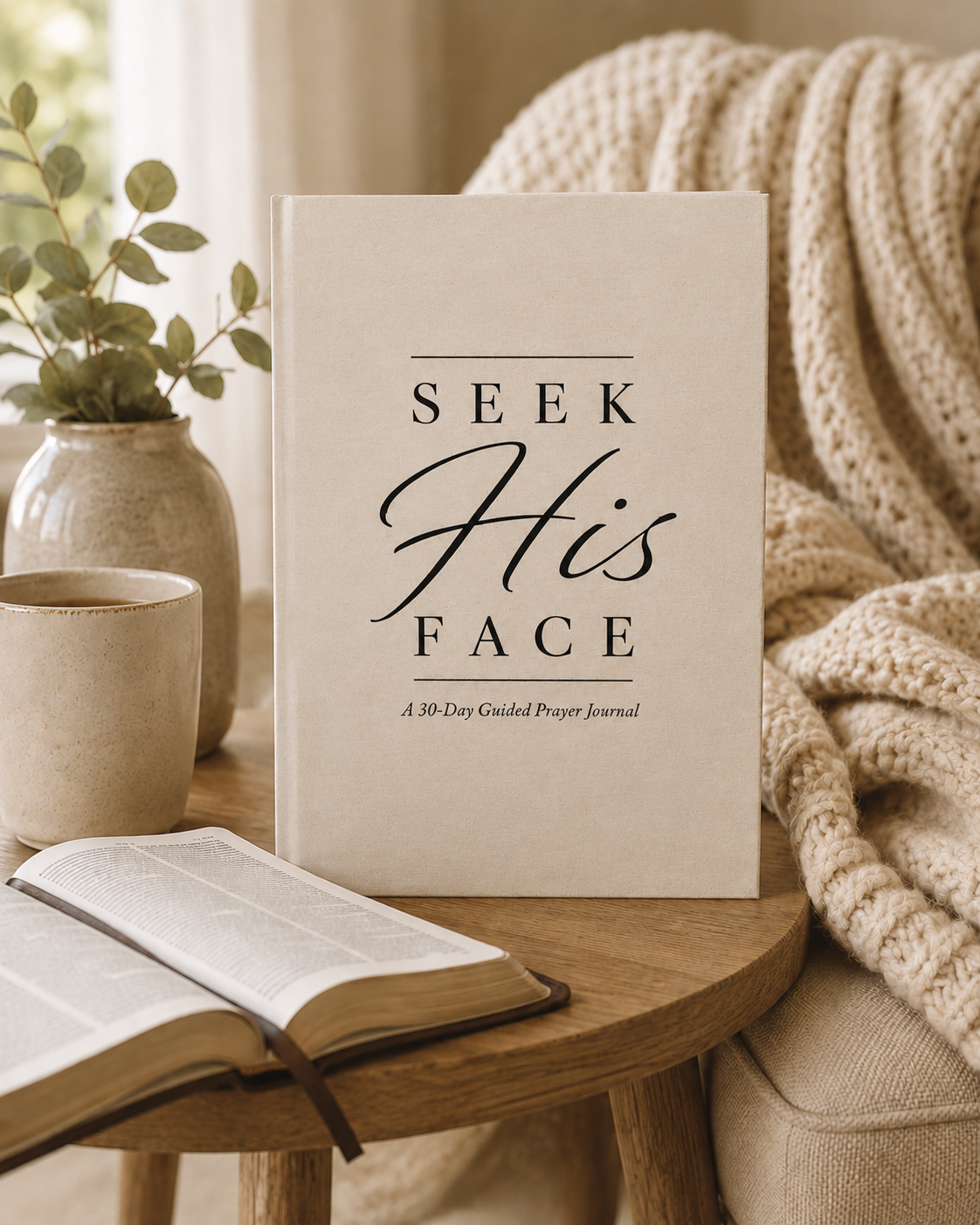 Seek His Face: A 30-Day Guided Prayer Journal