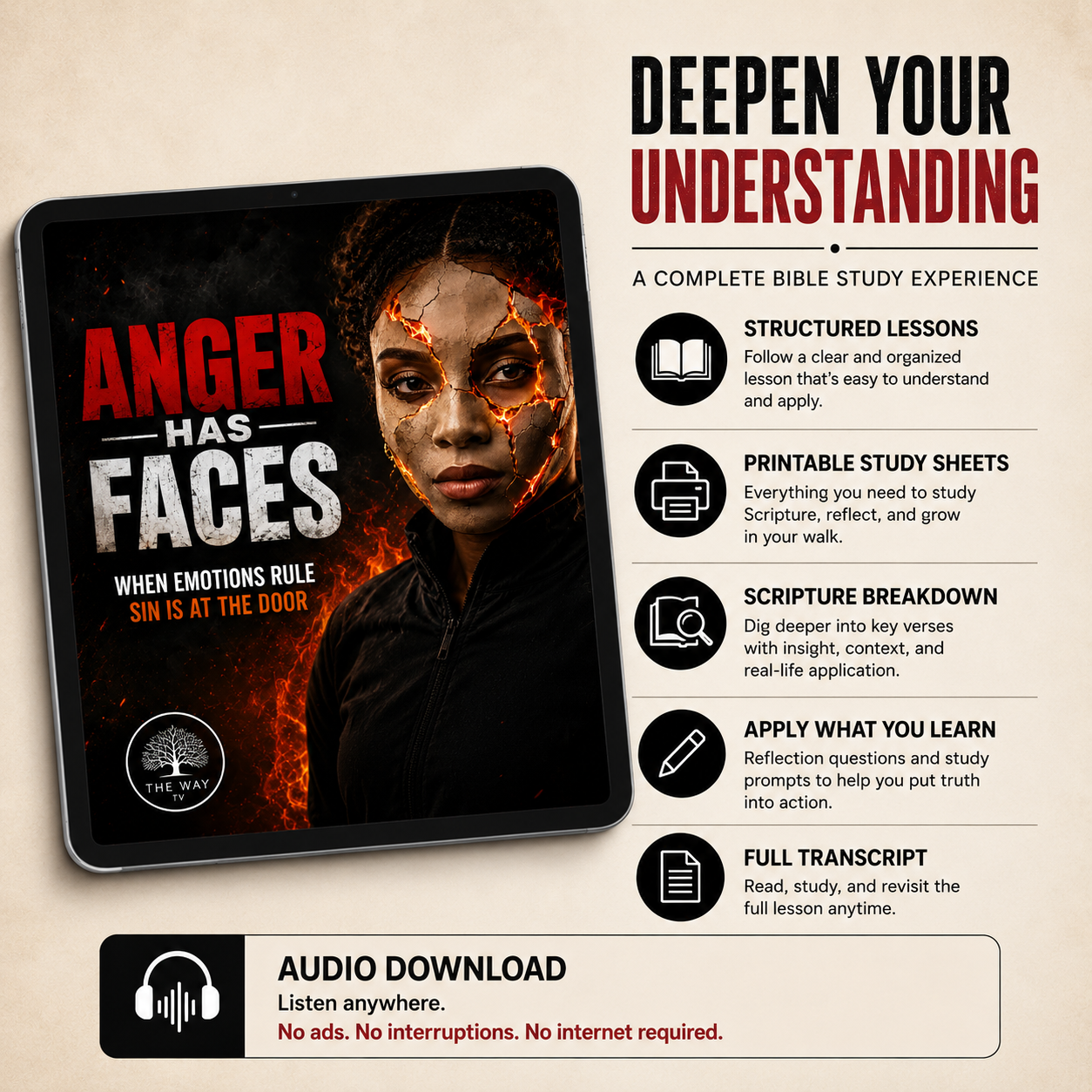 When Emotions Rule Bible Study Guide | Recognize Anger Before Sin Takes Over