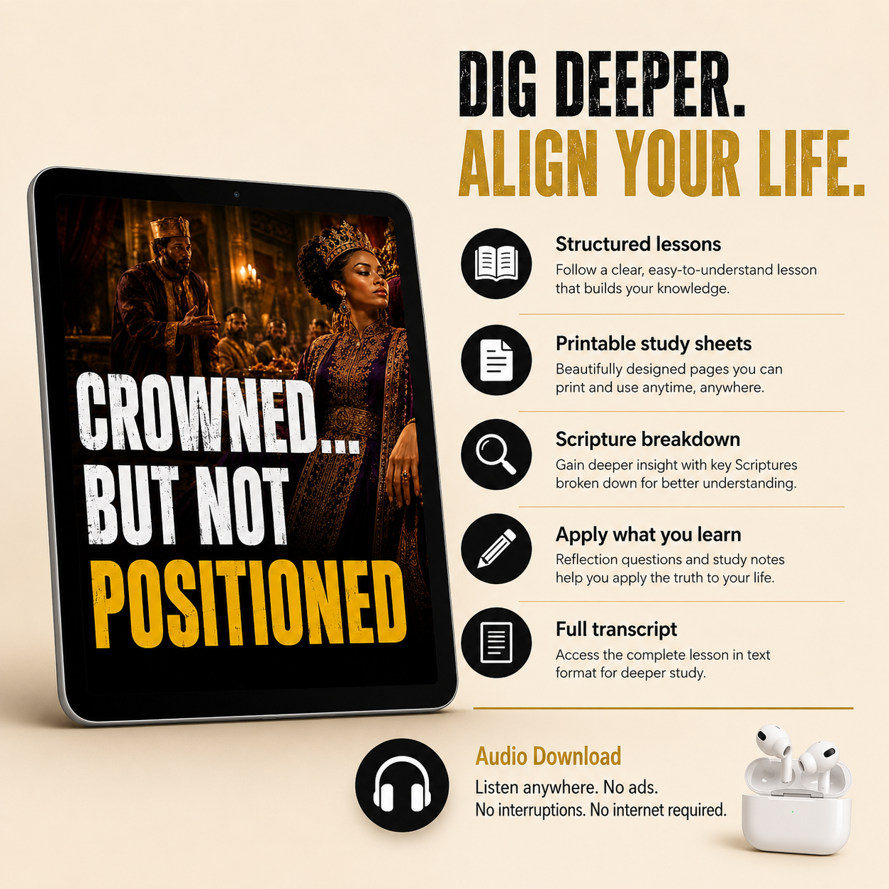 Positioned for Favor Part 2 Study Guide: Aligning Your Life for Yah to Open Doors