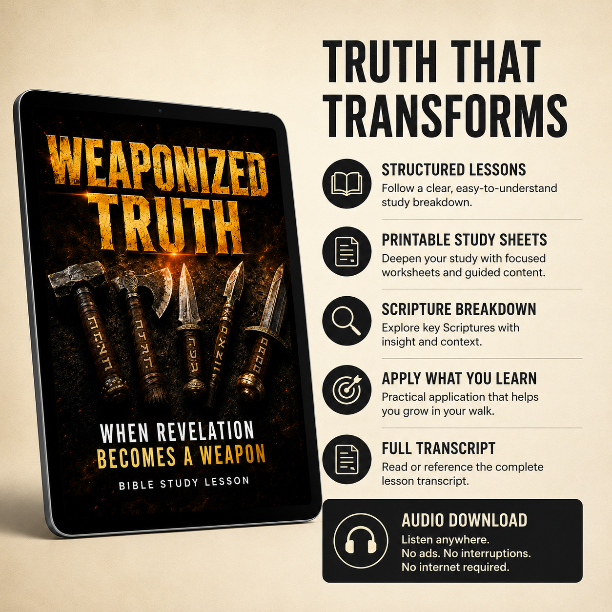 When Revelation Becomes a Weapon Bible Study Guide | Grow in Truth Without Pride | Lesson Study Guide + Audio MP3 + Scripture Study + Lesson Transcript PDF Download