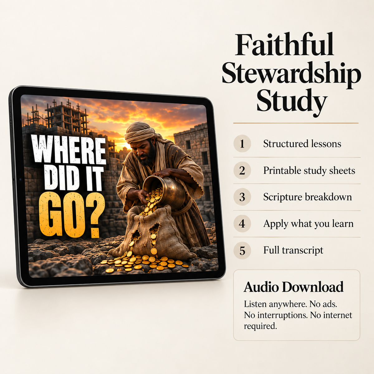 The Making of a Strong Believer pt. 6 | Can Yahuwah Trust You With It Study Guide