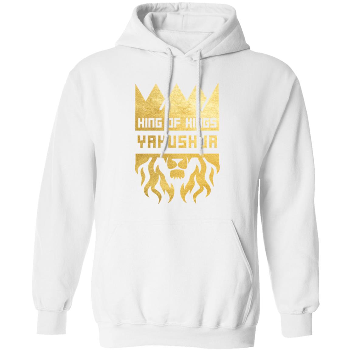 King of Kings in Gold Letters Pullover Hoodie