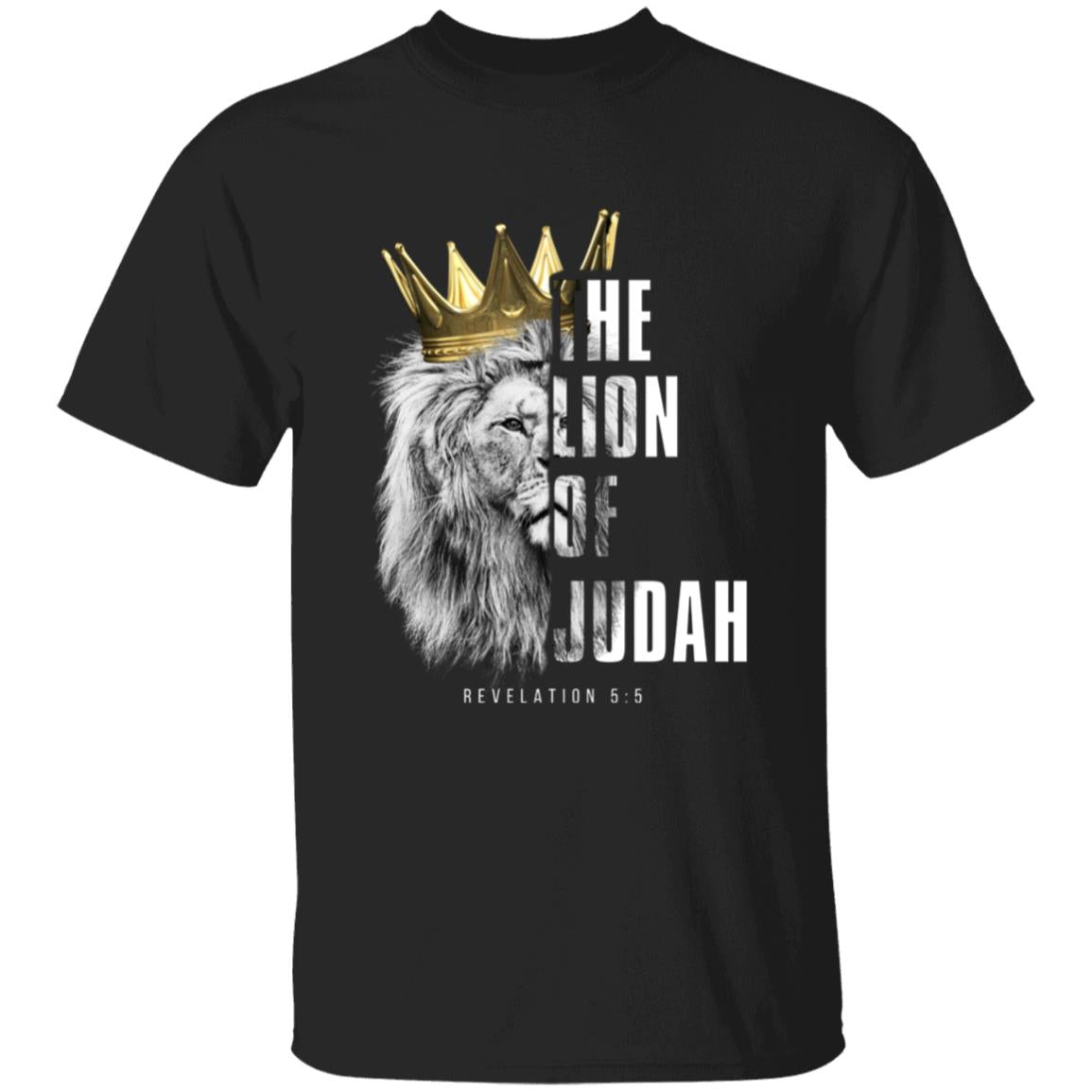 LION OF JUDAH Youth 100% Cotton T-Shirt