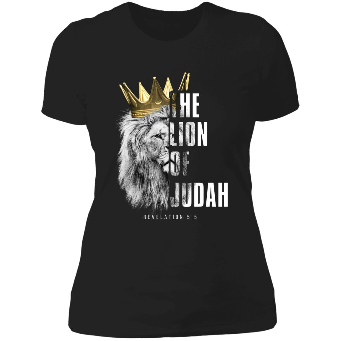 The Lion of Judah Ladies' Slim Fit T-Shirt