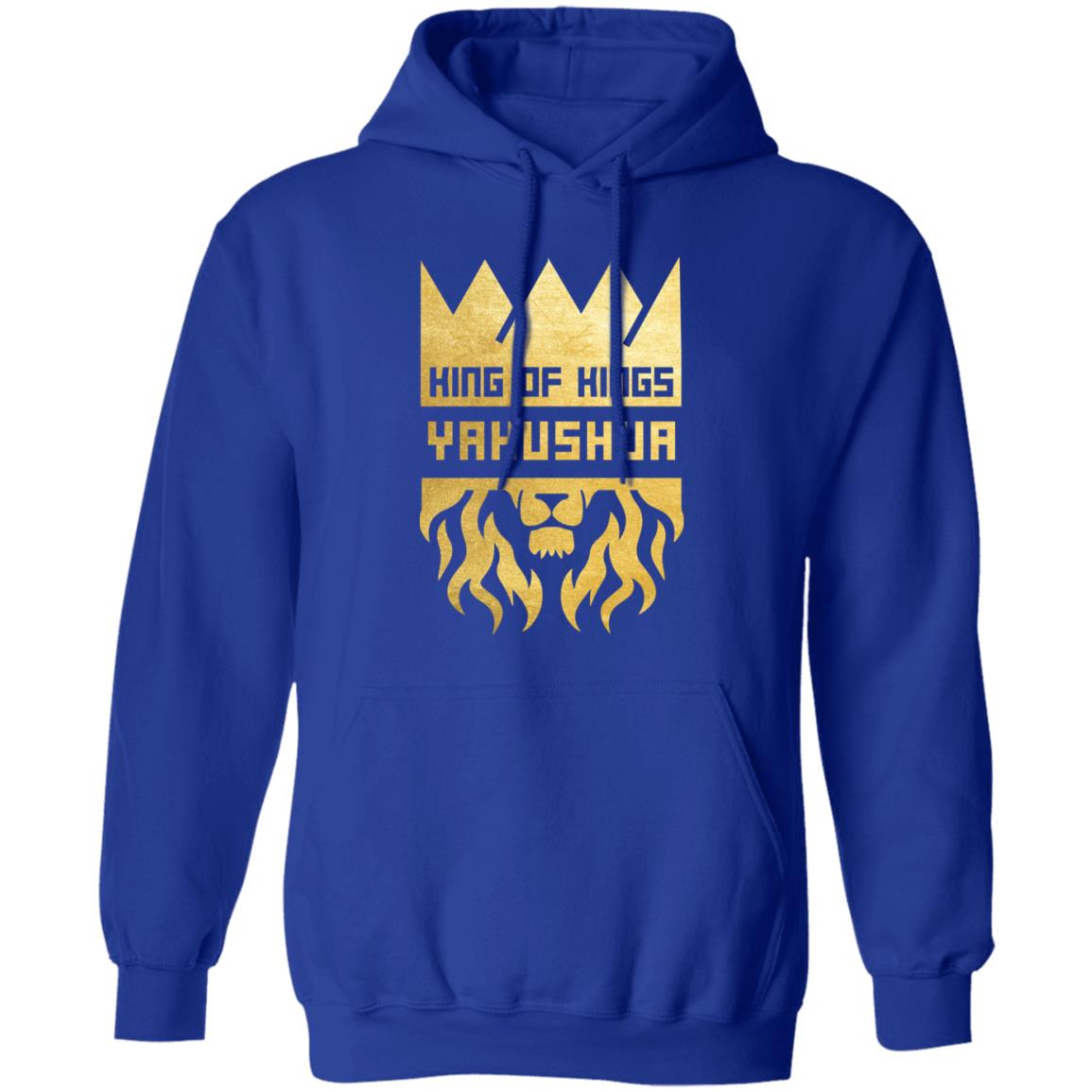 King of Kings in Gold Letters Pullover Hoodie
