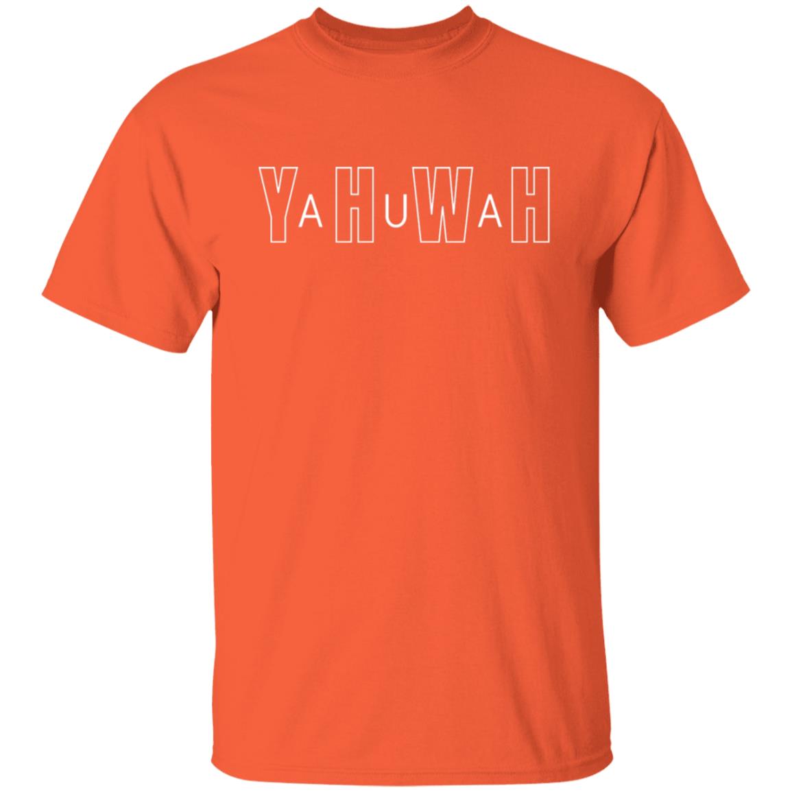YAHUWAH in White Letters Classic Unisex T-Shirt