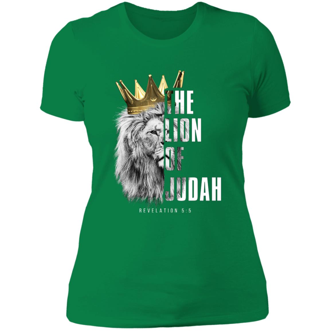 The Lion of Judah Ladies' Slim Fit T-Shirt