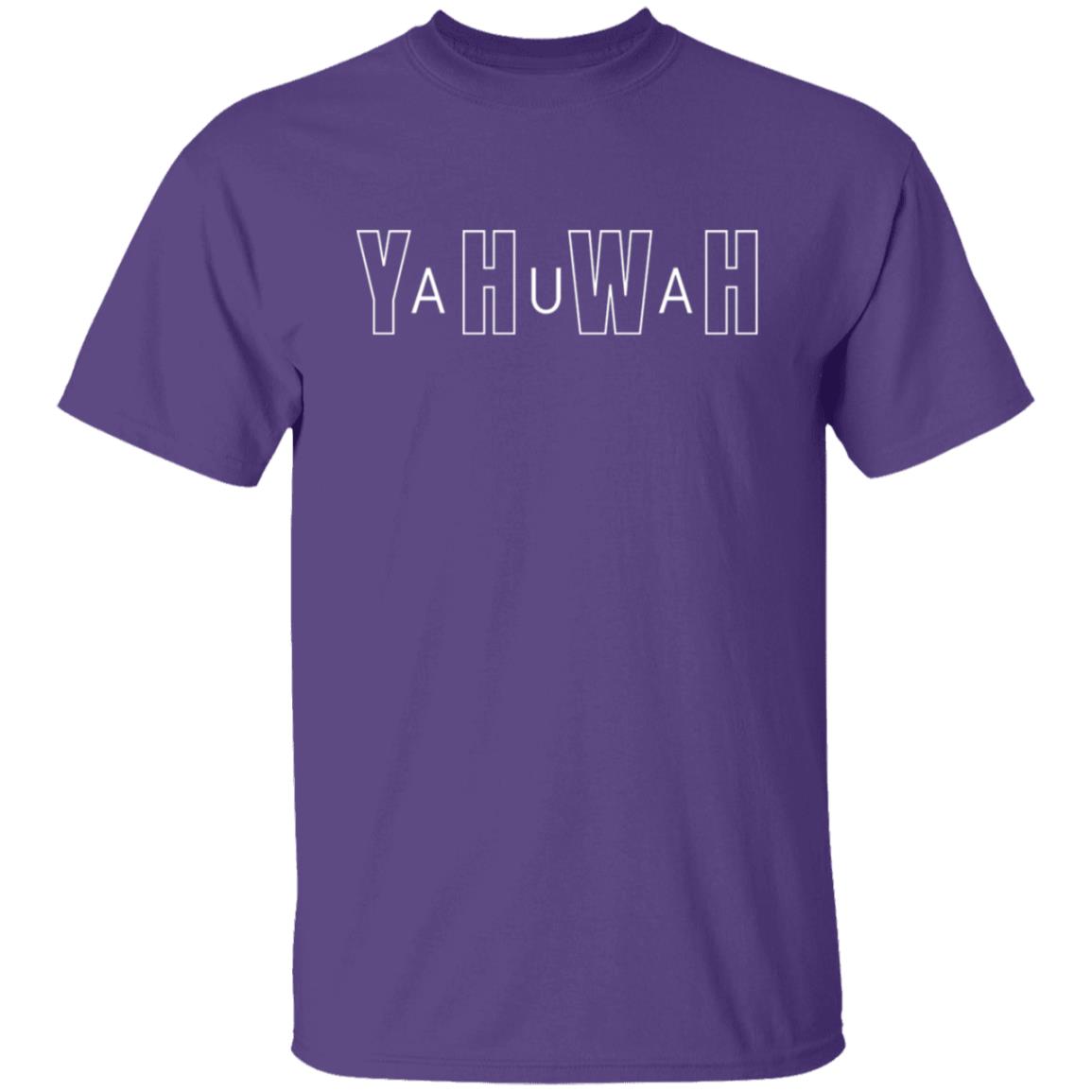 YAHUWAH in White Letters Classic Unisex T-Shirt