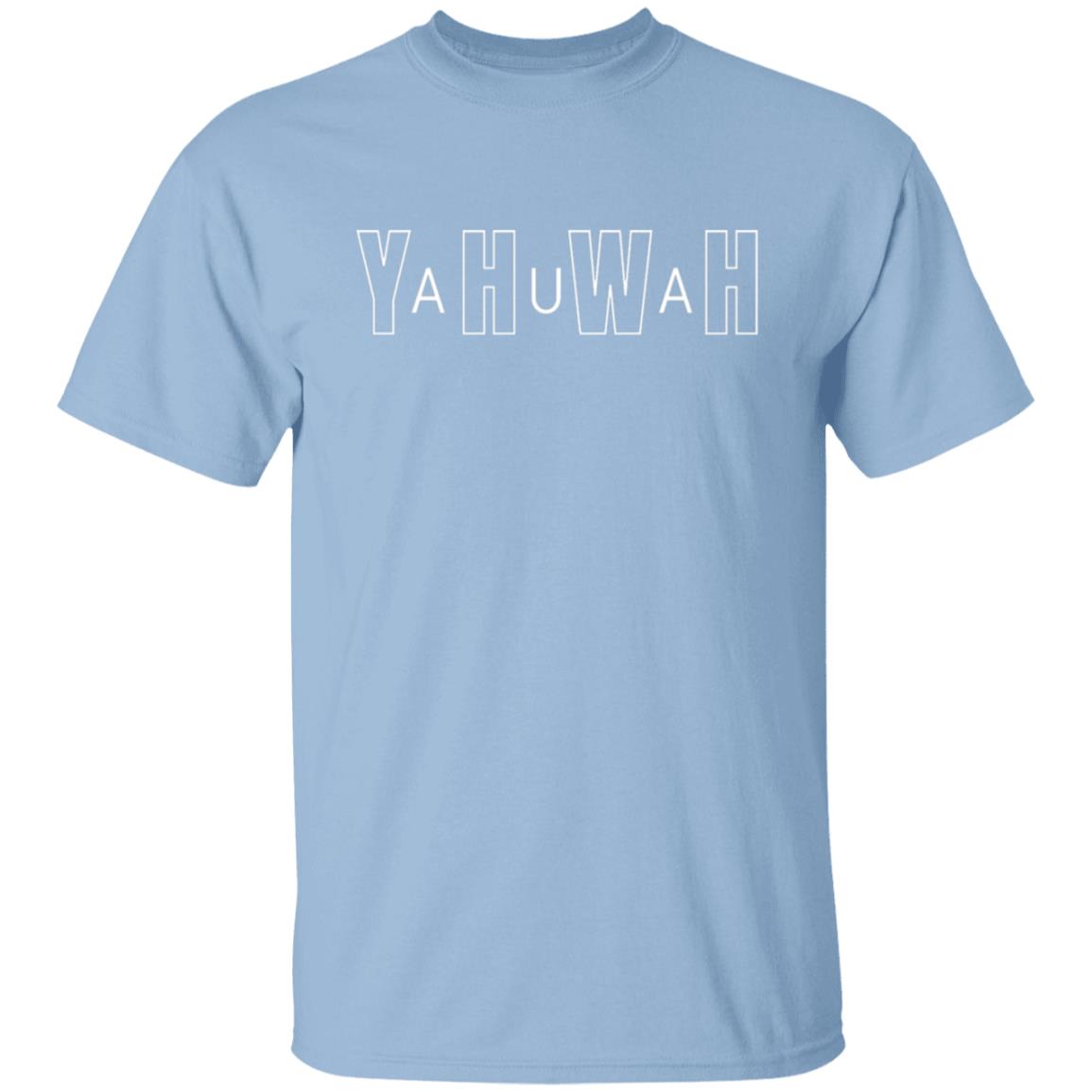 YAHUWAH in White Letters Classic Unisex T-Shirt