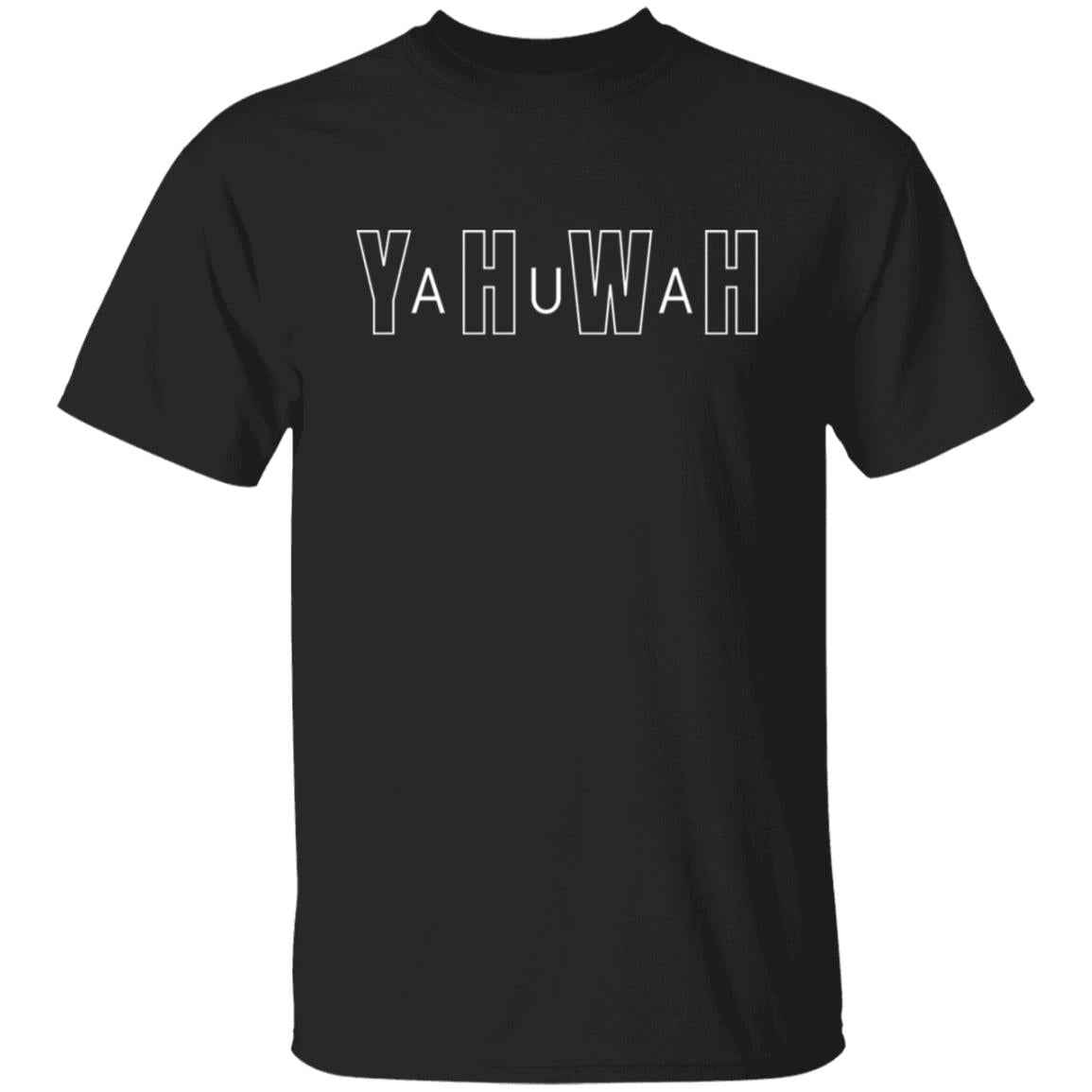 YAHUWAH in White Letters Classic Unisex T-Shirt