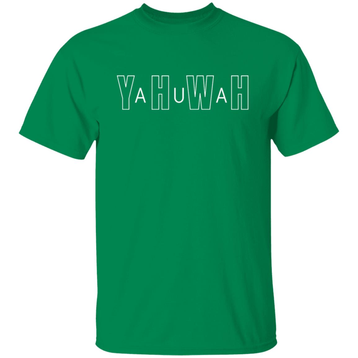 YAHUWAH in White Letters Classic Unisex T-Shirt