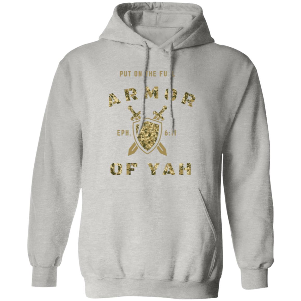Armor of YAH Camo Pullover Hoodie