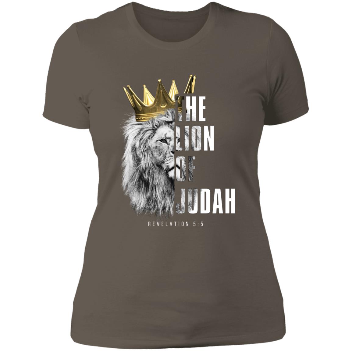 The Lion of Judah Ladies' Slim Fit T-Shirt