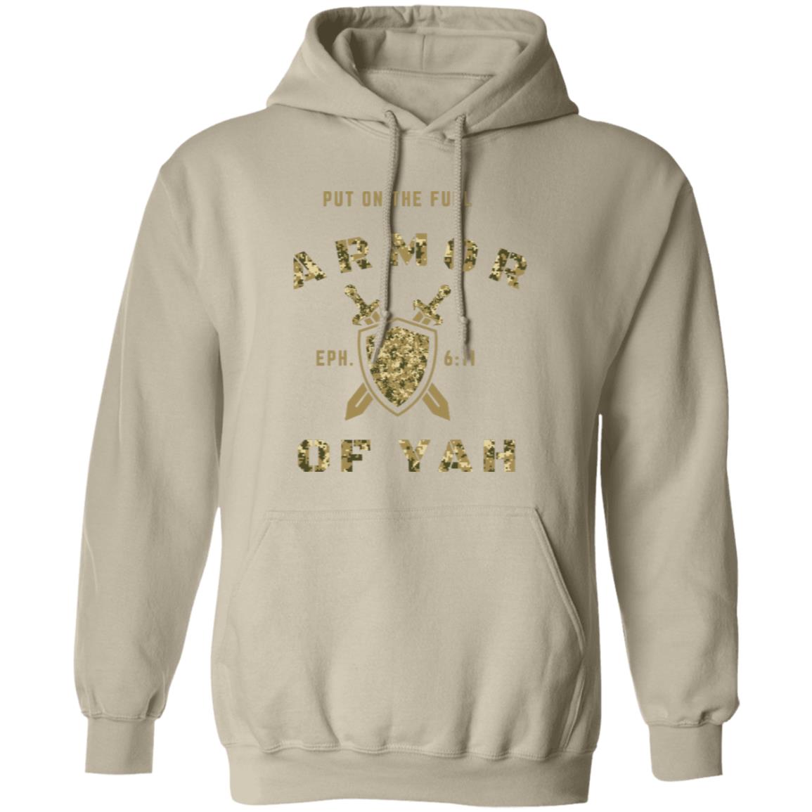 Armor of YAH Camo Pullover Hoodie