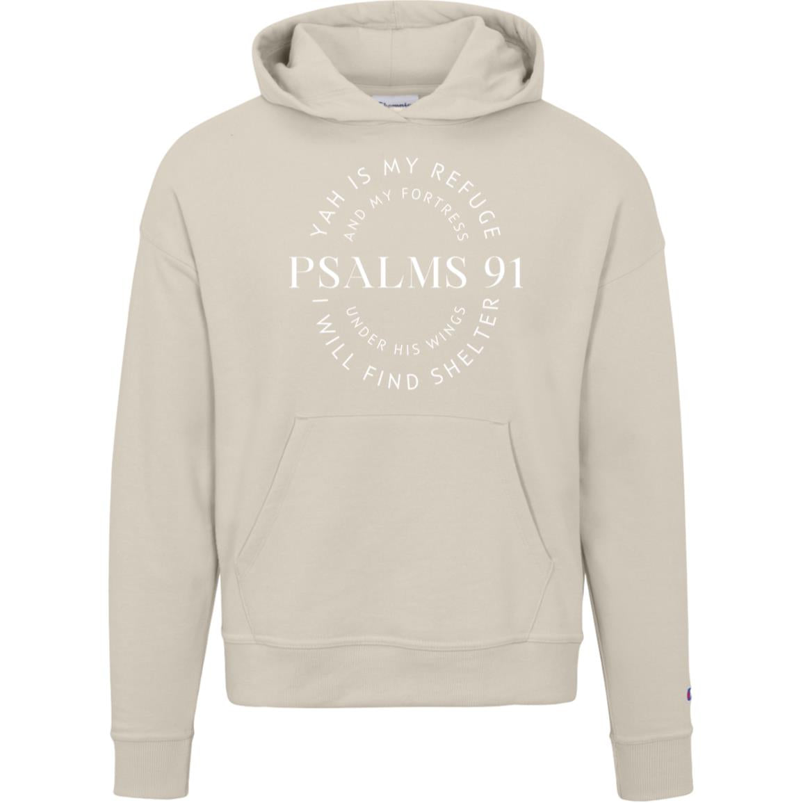 Psalm 91 Champion brand Women's Powerblend Hoodie