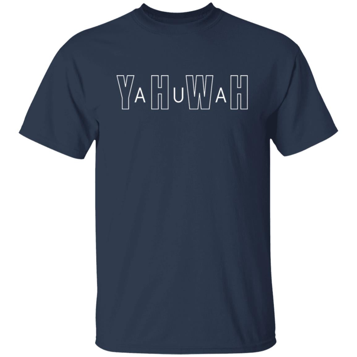 YAHUWAH in White Letters Classic Unisex T-Shirt