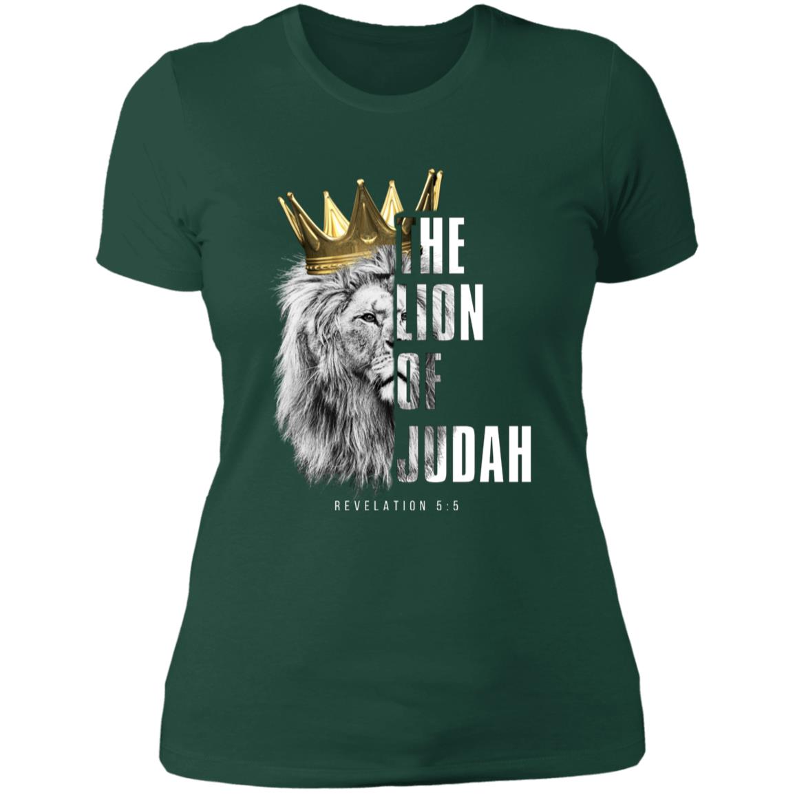 The Lion of Judah Ladies' Slim Fit T-Shirt