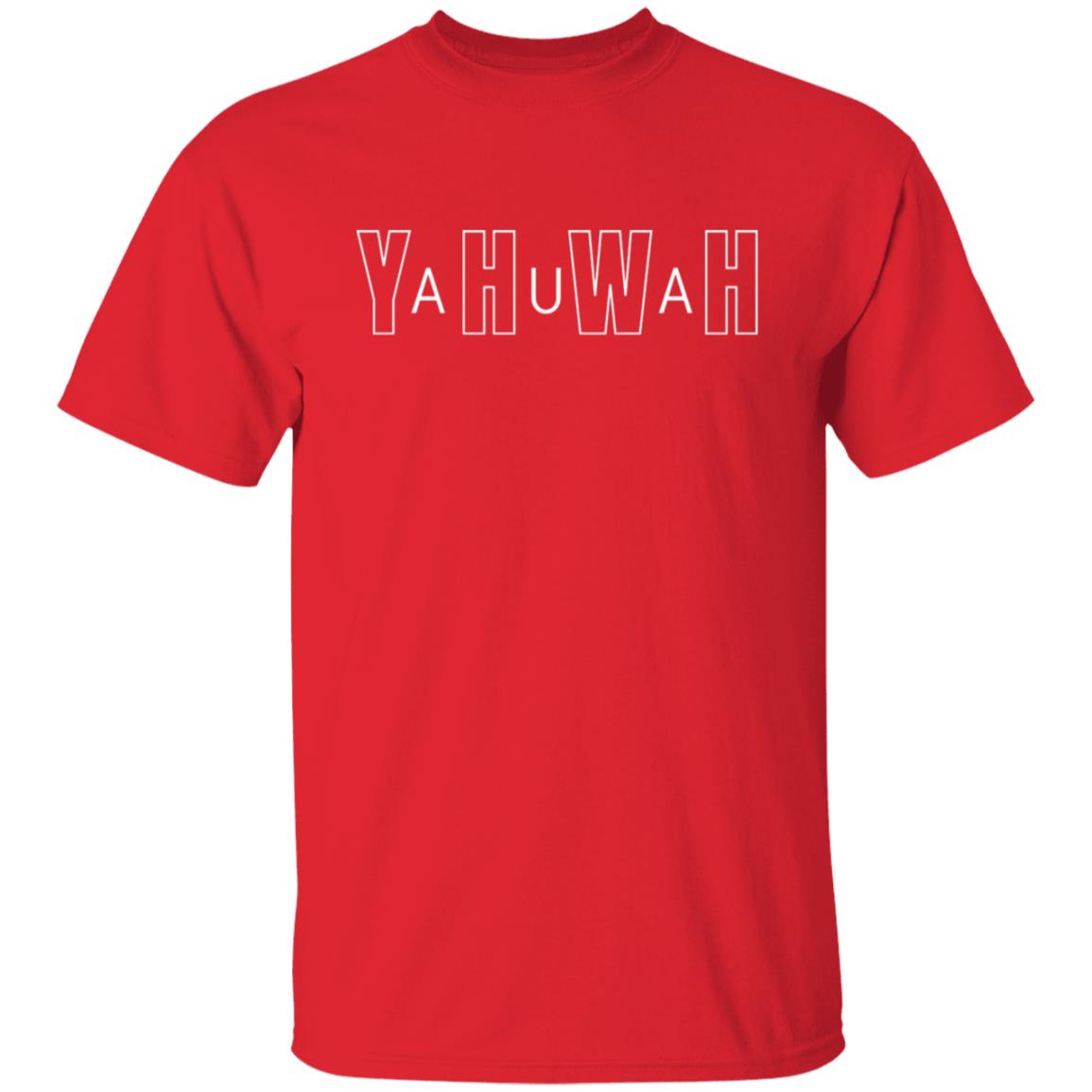 YAHUWAH in White Letters Classic Unisex T-Shirt