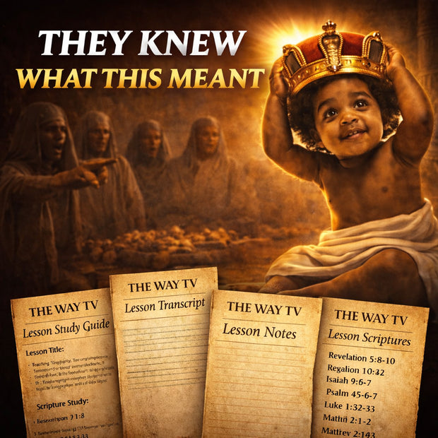 The War Against Your Destiny | The Story of Moses pt. 1 | Lesson Study Guide + Scripture Study + Audio MP3 + Lesson Transcript PDF Download