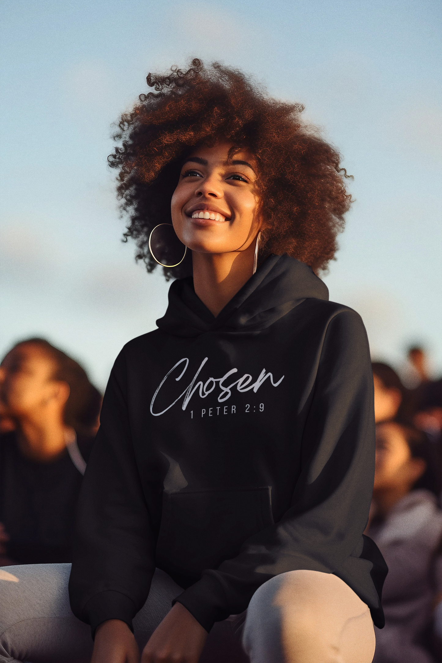 Chosen Ladies' Pullover Hooded Sweatshirt