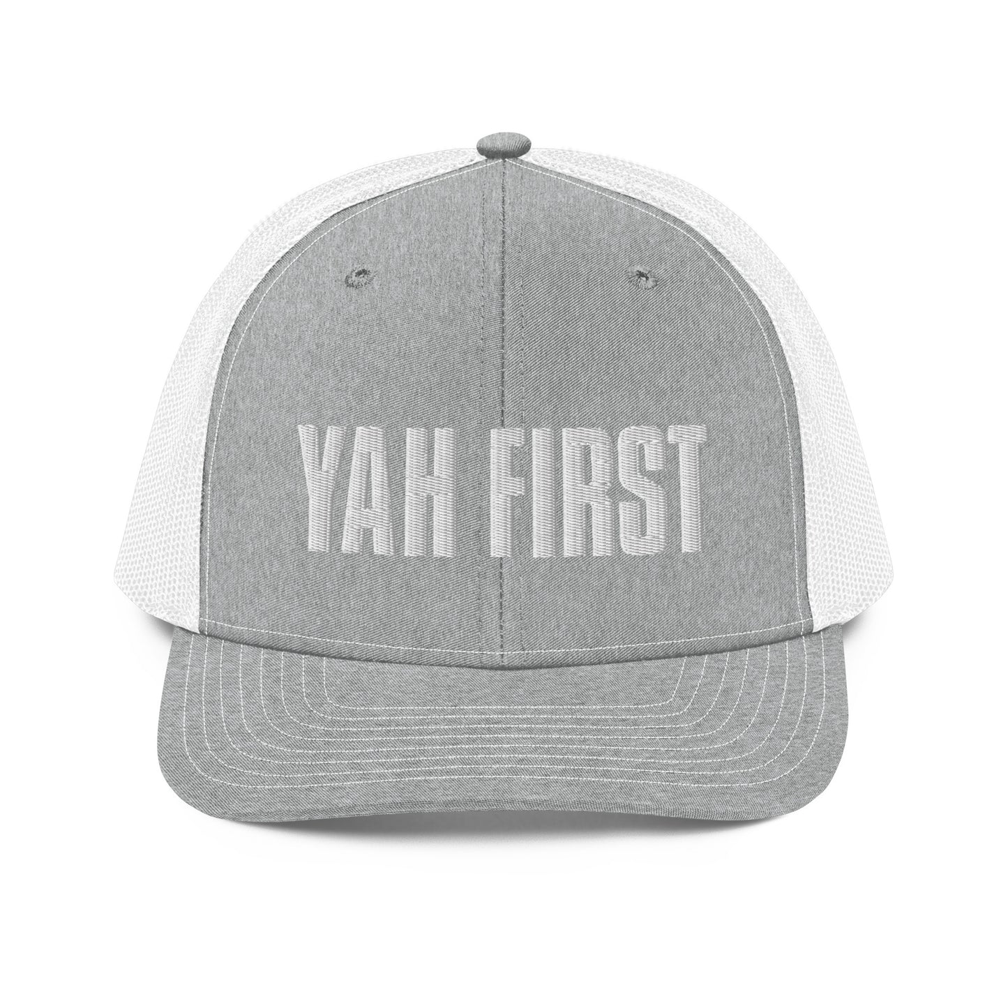 YAH FIRST Embroidery Trucker Cap
