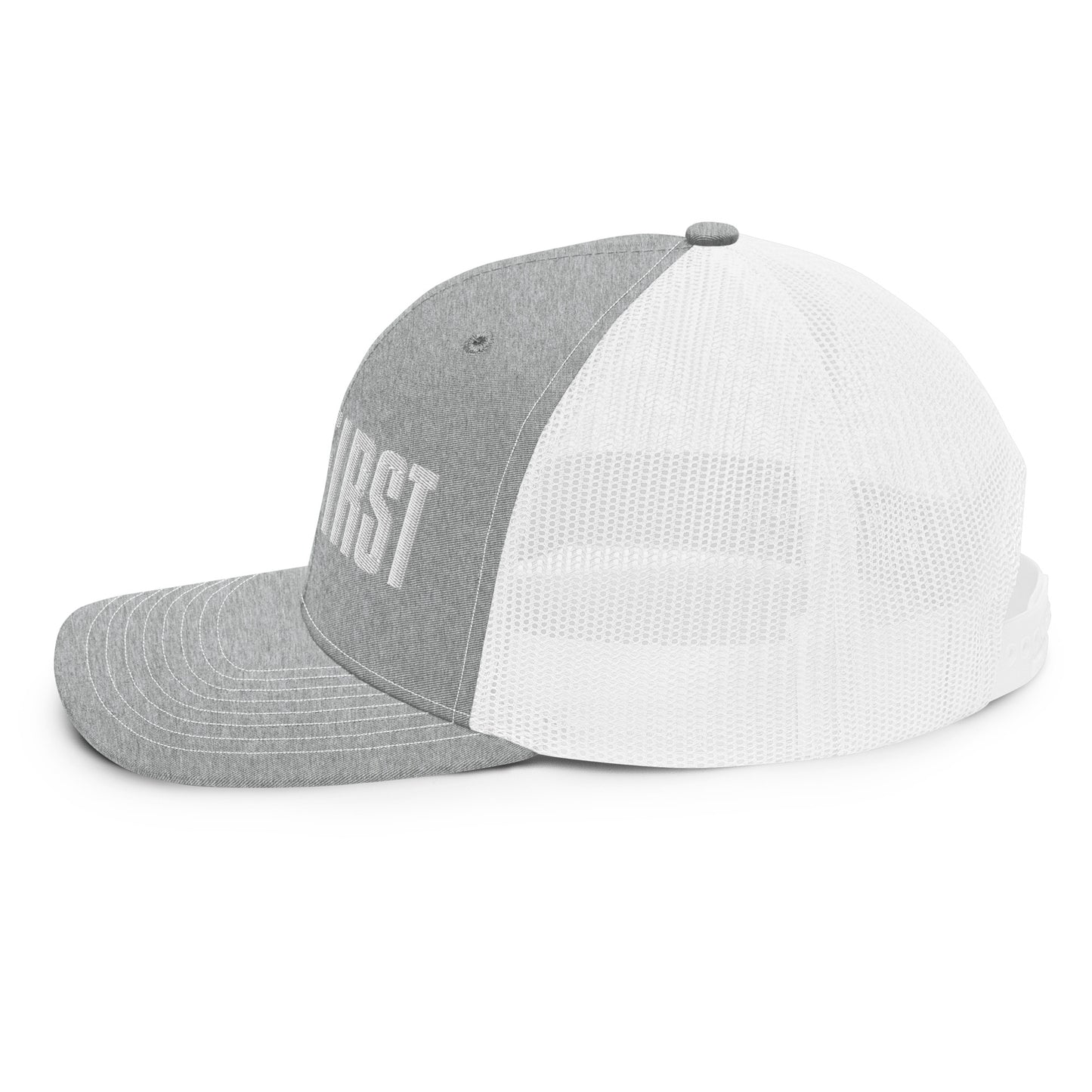 YAH FIRST Embroidery Trucker Cap