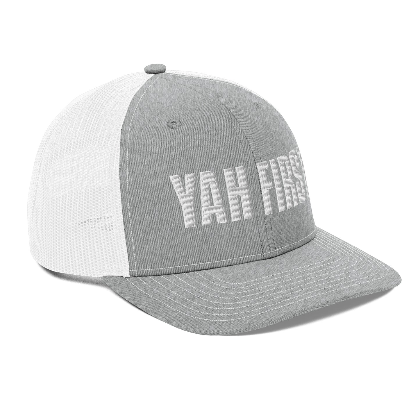 YAH FIRST Embroidery Trucker Cap
