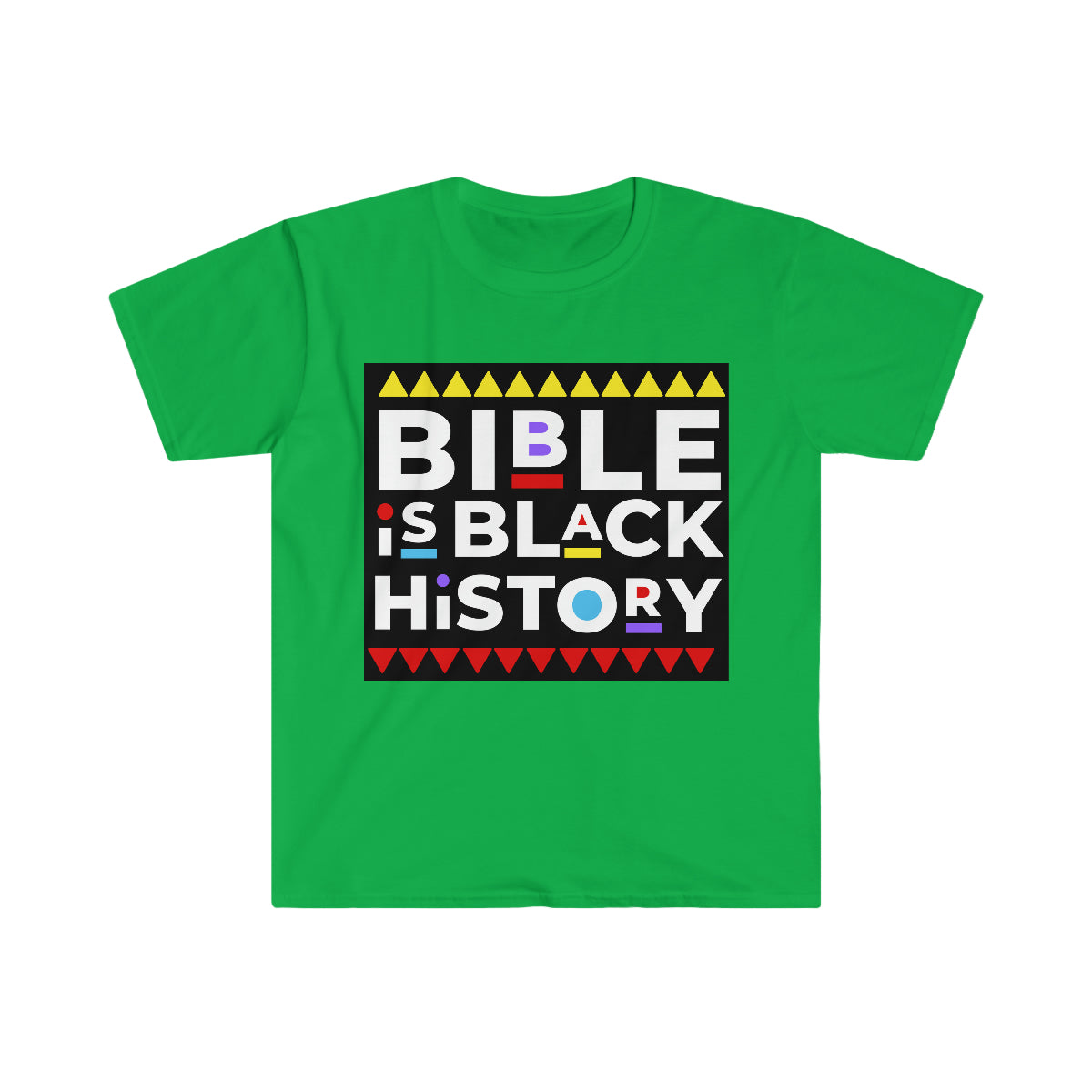 Unisex Softstyle T-Shirt | Bible Is Black History