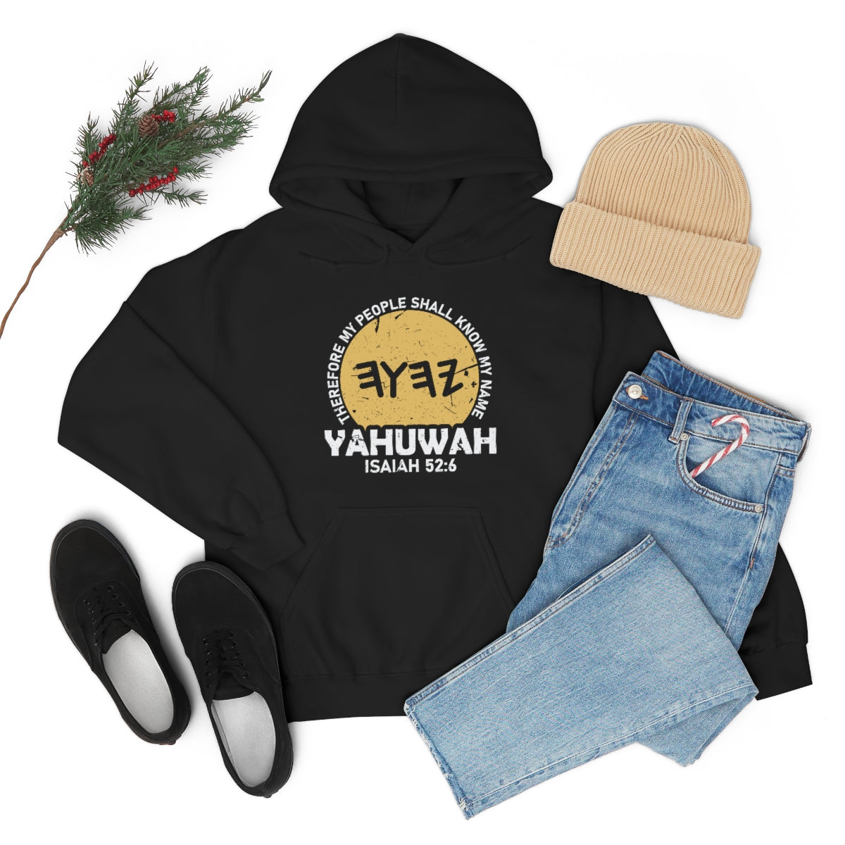I KNOW HIS NAME HOODIE Unisex Heavy Blend™ Hooded Sweatshirt
