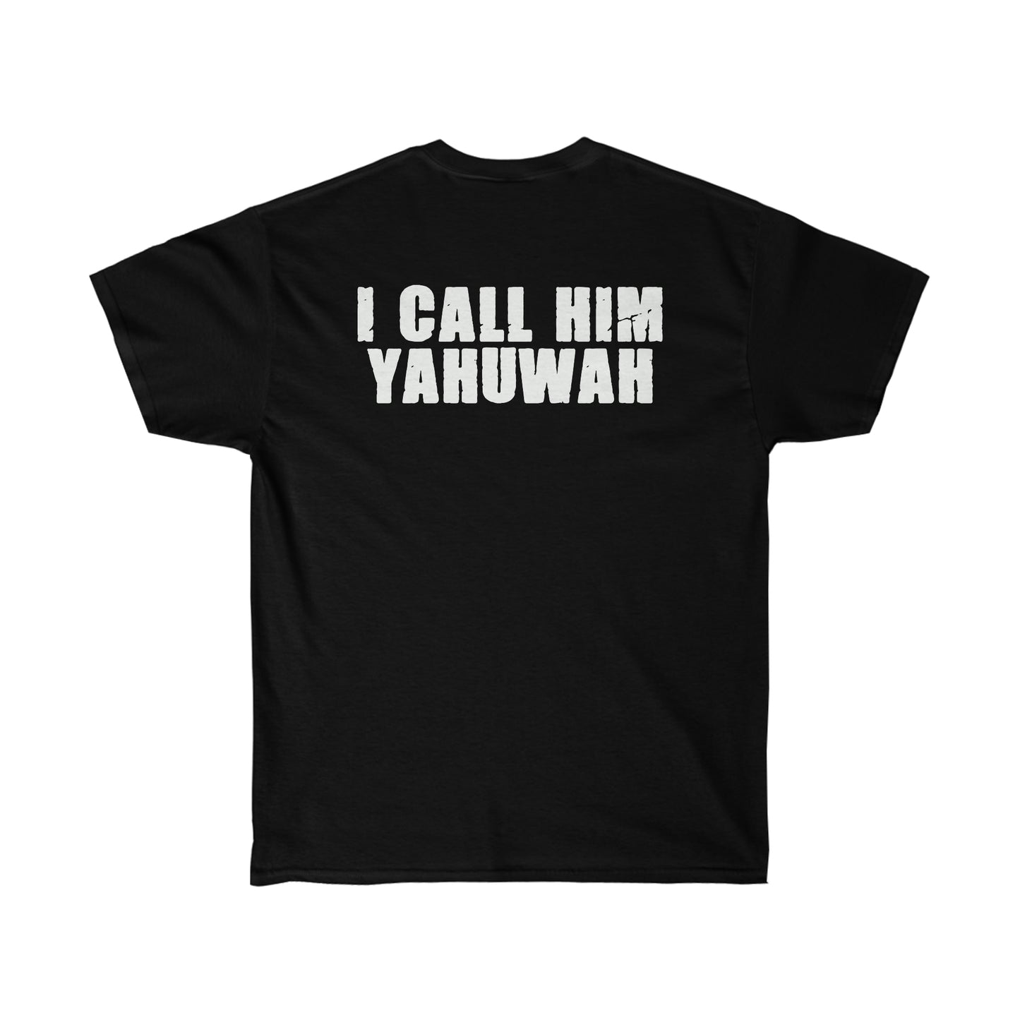 I KNOW MY FATHER in White Letter Unisex T-shirt