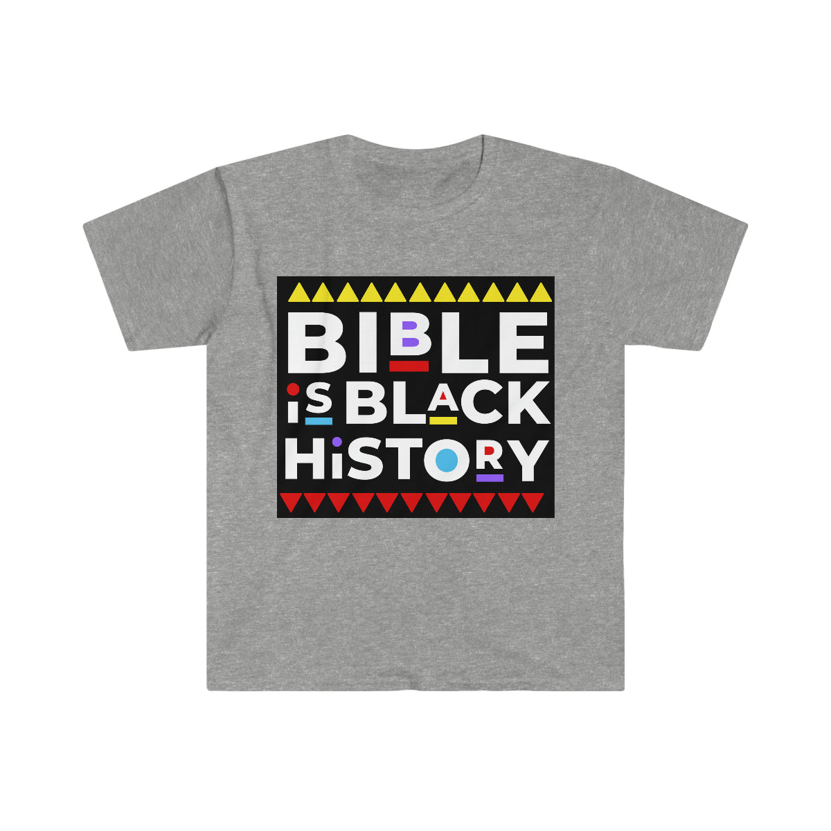 Unisex Softstyle T-Shirt | Bible Is Black History