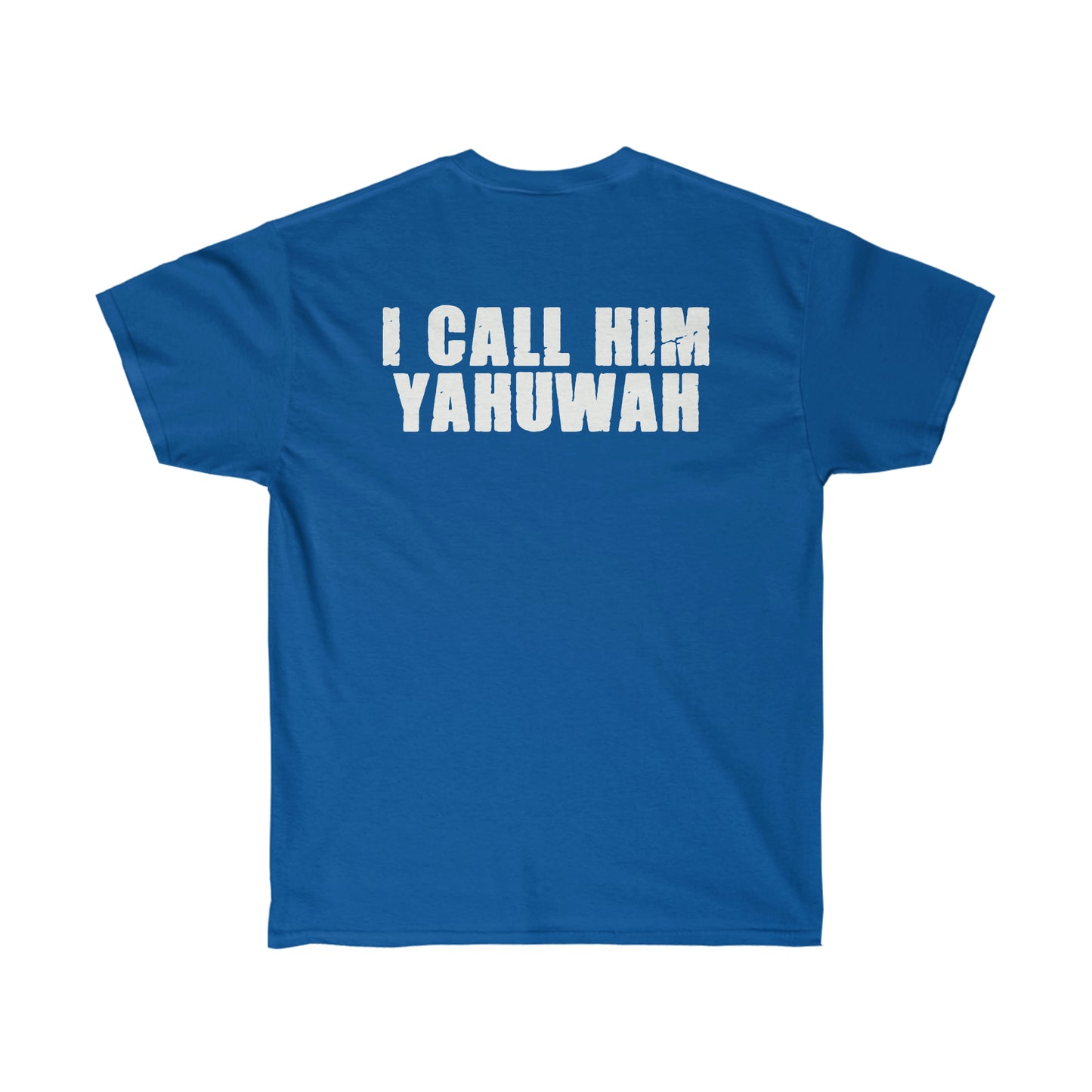 I KNOW MY FATHER in White Letter Unisex T-shirt
