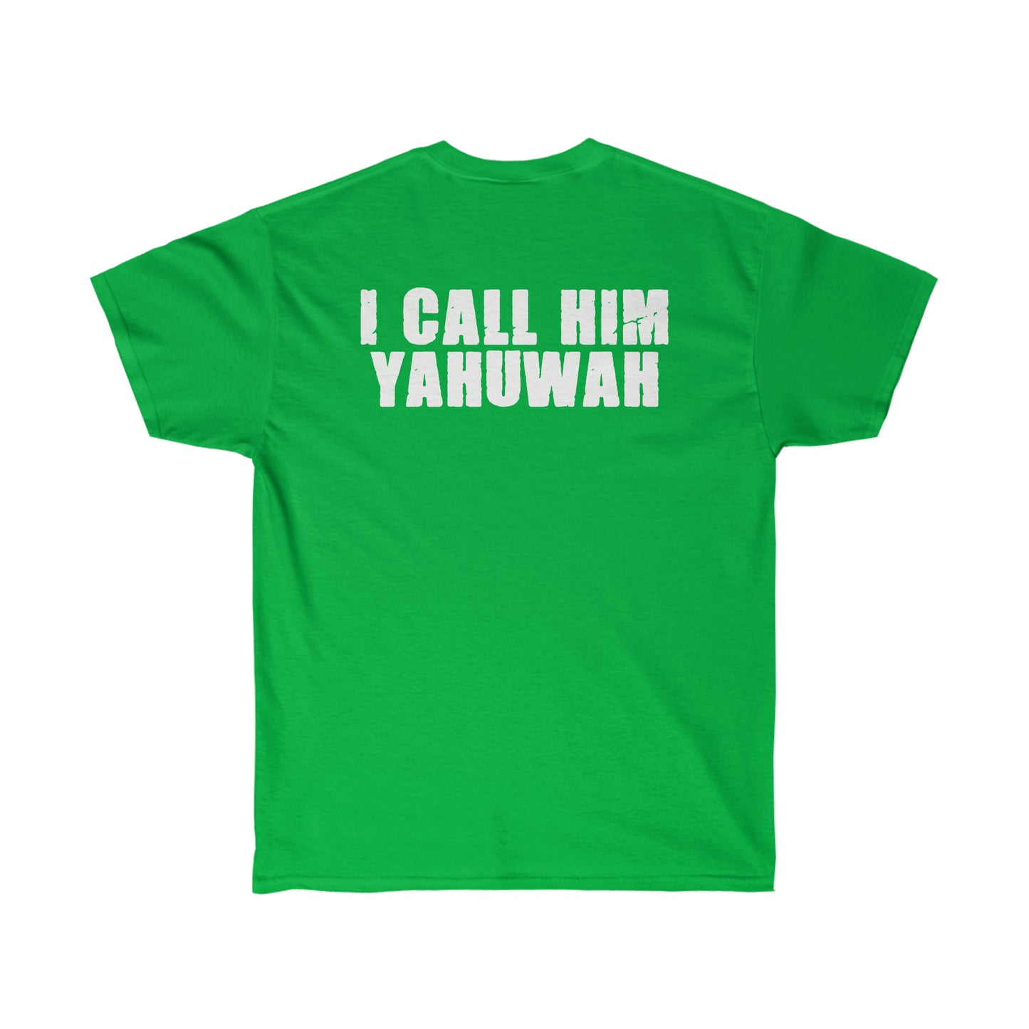 I KNOW MY FATHER in White Letter Unisex T-shirt