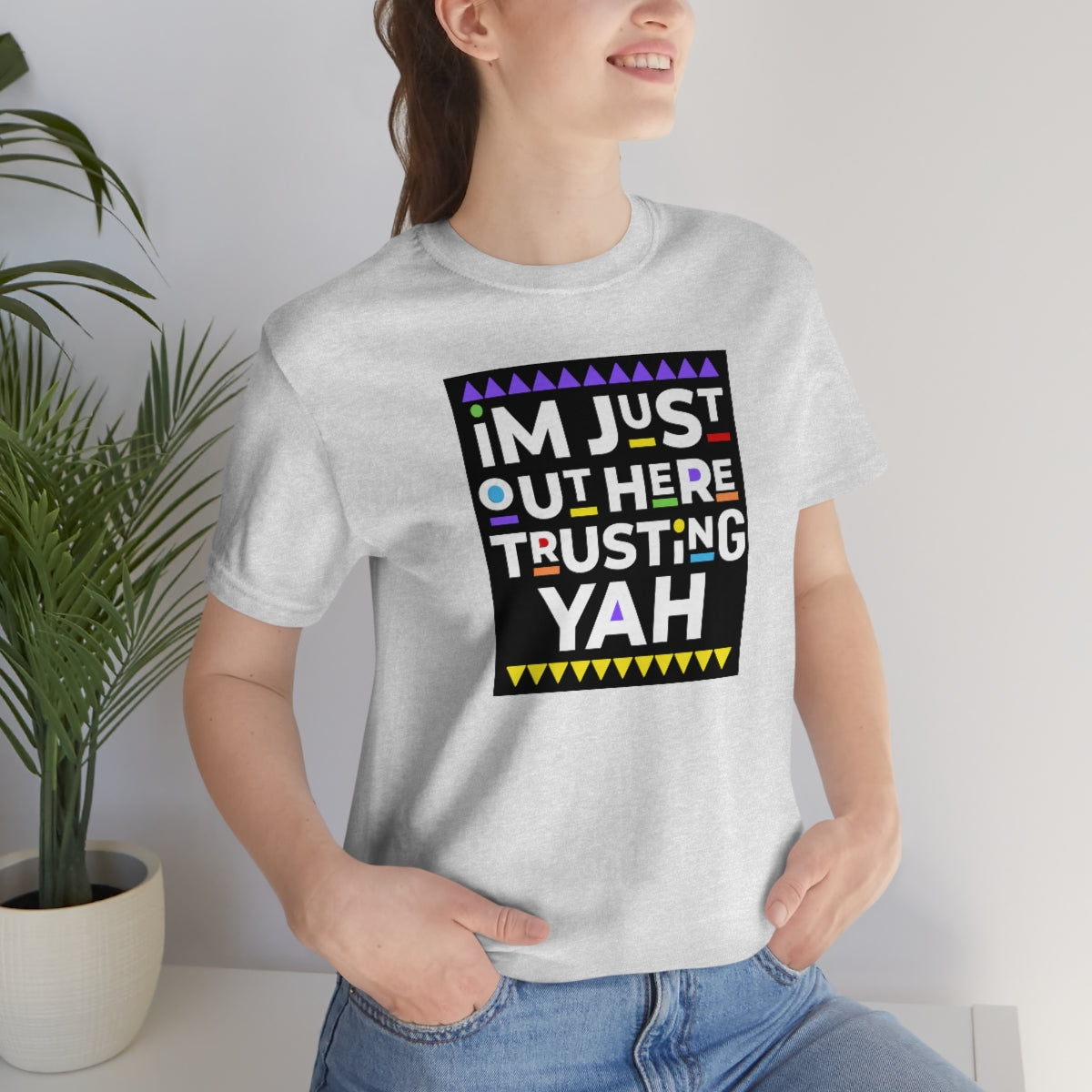 TRUST YAH Unisex Jersey Short Sleeve Tee