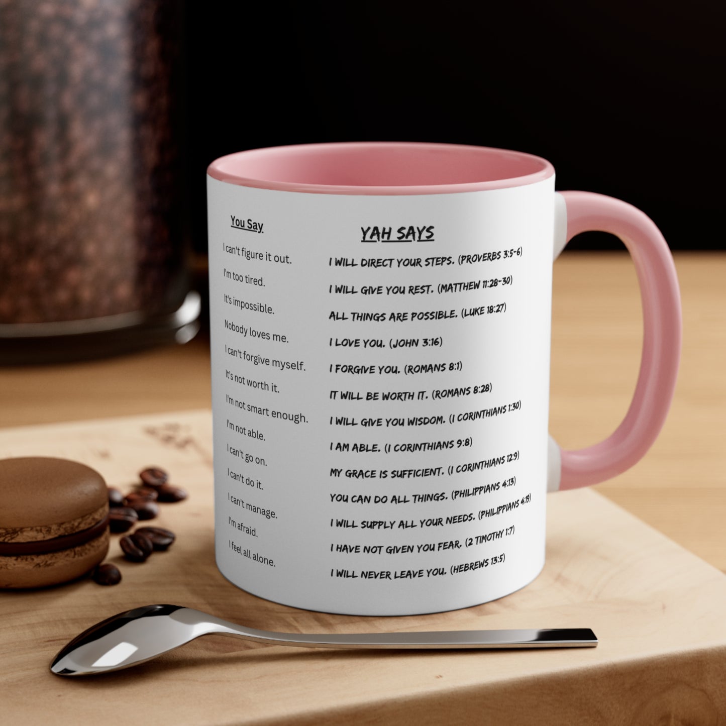 YAH SAYS 11oz Accent Coffee Mug