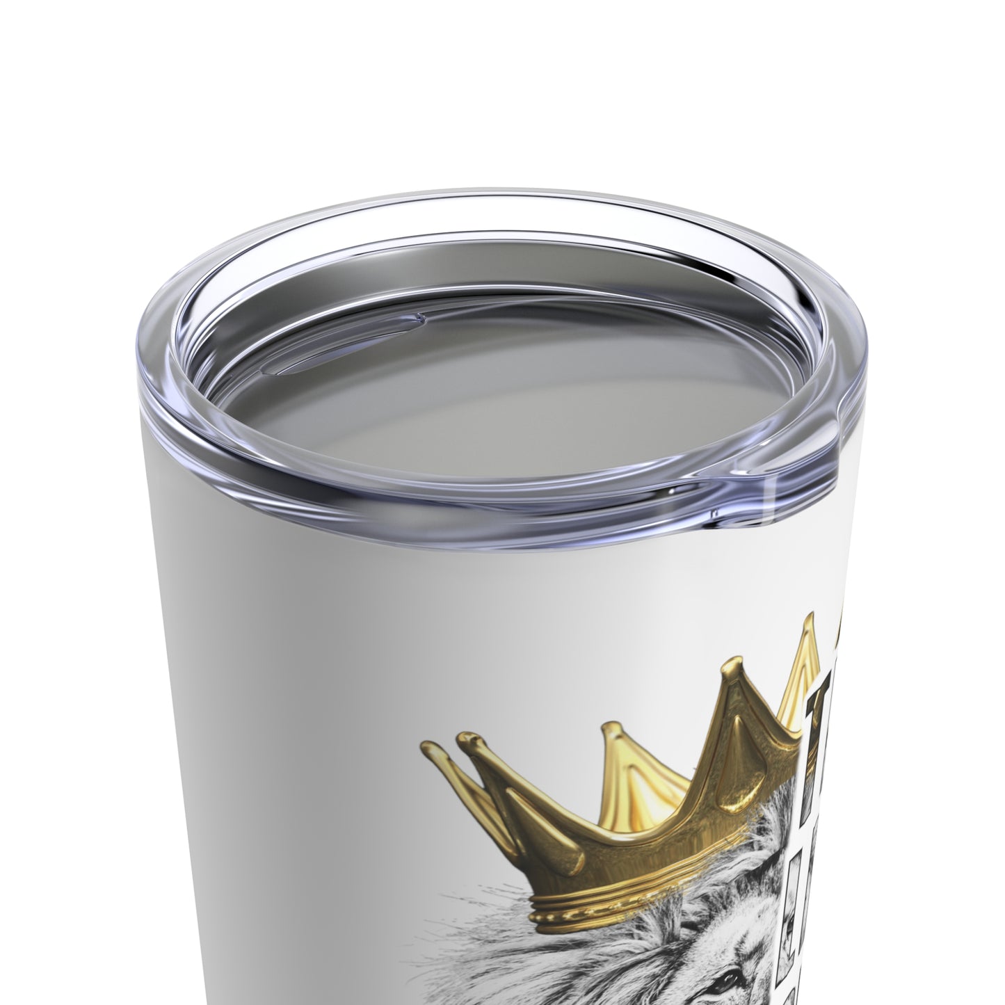 LION OF JUDAH 20oz White Tumbler