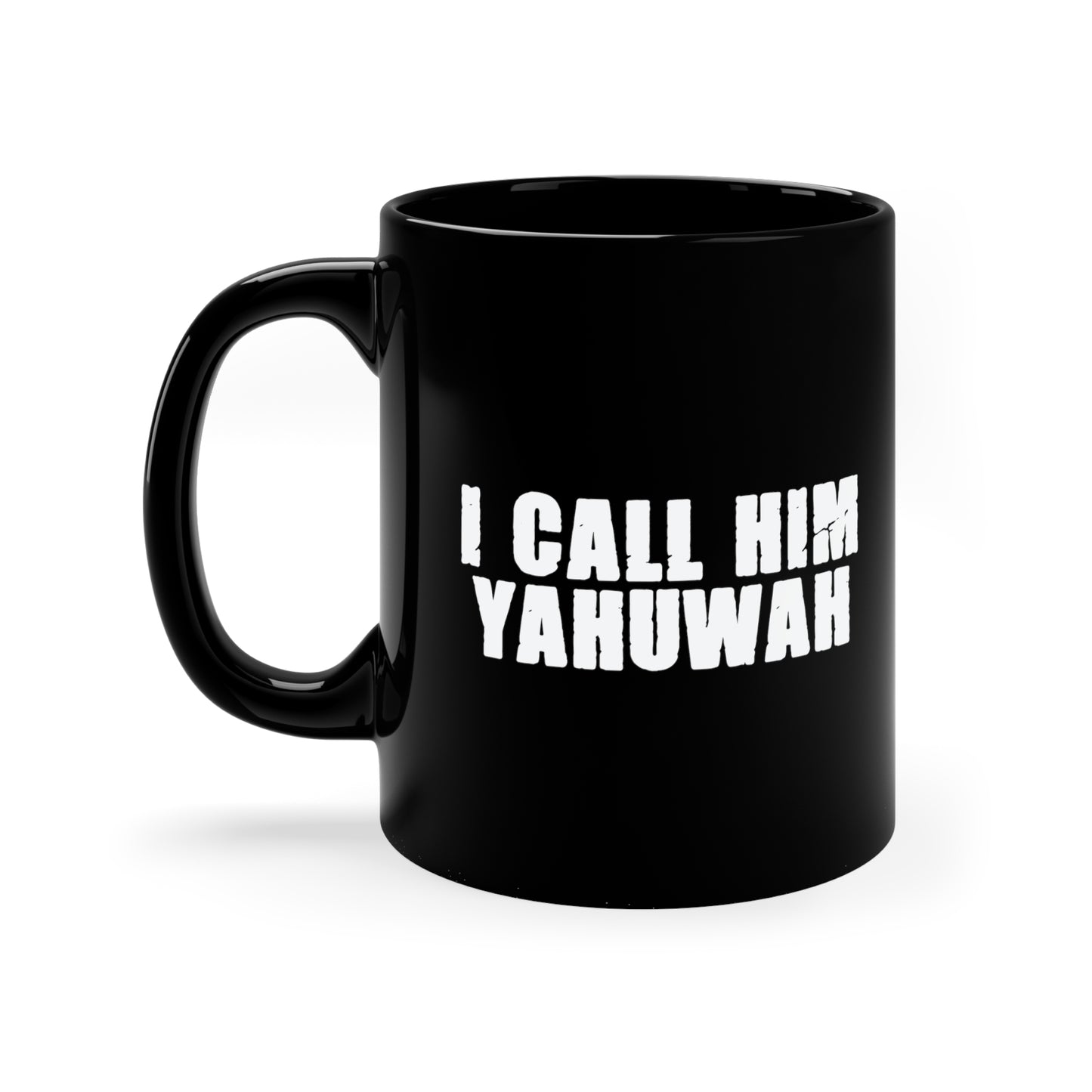 I Know My Father Black Mug 11oz