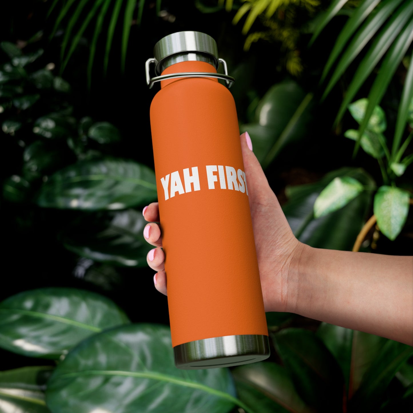 YAH FIRST 22oz Copper Vacuum Insulated Bottle